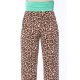 TGH JUNGLE FEVER TUXEDO COLOR BLOCK WIDE-LEG PANTS