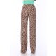 TGH JUNGLE FEVER TUXEDO COLOR BLOCK WIDE-LEG PANTS