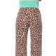 TGH JUNGLE FEVER TUXEDO COLOR BLOCK WIDE-LEG PANTS