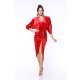 TGH SPECIAL EVENT VELVET ASYMMETRIC MIDI DRESS