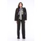 TGH TUXEDO STYLE PLEATED WAIST WIDE-LEG PANTS