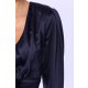 TGH ROCHIE MINI DRAPATA DIN SATIN CU TRANDAFIR