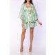 TGH ROCHIE MINI CU MANECI BUFANTE SI PRINT FLORAL
