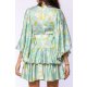 TGH ROCHIE MINI CU MANECI BUFANTE SI PRINT FLORAL