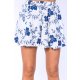 POESSE PANTALONI SCURTI GREECE CU PRINT FLORAL