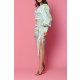 TGH ROCHIE MIDI CU MANECA BUFANTA SI PRINT FLORAL