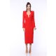 TGH SPECIAL NECKLINE LONG SLEEVES MIDI DRESS