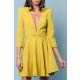 TGH ROCHIE MINI SOPHISTICATION CU DECOLTEU ADANC IN V SI PLIURI