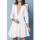 TGH ROCHIE MINI SOPHISTICATION CU DECOLTEU ADANC IN V SI PLIURI