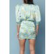 TGH ROCHIE MINI DIN SATIN SUMMER EVENT CU PRINT FLORAL