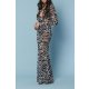 TGH ZEBRA PRINT BEACH VACAY MAXI DRESS