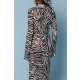 TGH ZEBRA PRINT BEACH VACAY MAXI DRESS