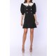 TGH ROCHIE MINI RETRO GIRL CU NASTURI SI GULER