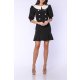 TGH ROCHIE MINI RETRO GIRL CU NASTURI SI GULER