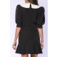 TGH ROCHIE MINI RETRO GIRL CU NASTURI SI GULER