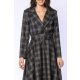 TGH ROCHIE MIDI CU PRINT IN CAROURI SI CUREA