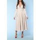 TGH MOVIE STAR A-LINE BUTTONS DETAILS MIDI DRESS