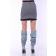 TGH ROYAL GOLDEN BUTTONS MINI SKIRT