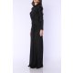 TGH ROCHIE MAXI CHARLOTTE CU MANECI LUNGI SI SPATE DECUPAT