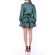TGH ROCHIE MINI ROMANTICA ALL-OVER-RUFFLES CU IMPRIMEU LANTURI