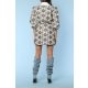 TGH ROCHIE MINI FRANCES CU GULER ASCUTIT SI PRINT BAROQUE
