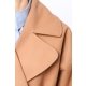 TGH FABULOUS WIDE LAPELS MIDI COAT