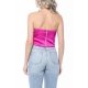 POESSE JEWELLERY BUTTONS SATIN CORSET TOP