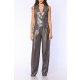 TGH MANHATTAN IRIDESCENT SILVER VEST 