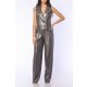 TGH MANHATTAN IRIDESCENT SILVER VEST 