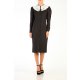 TGH VICTORIAN COLLAR MIDI DRESS