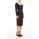 TGH VICTORIAN COLLAR MIDI DRESS