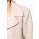 TGH LINO WIDE LAPELS CROP BLAZER