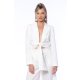 TGH LINO FRONT KNOT CROPPED BLAZER