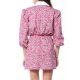 TGH DAISY FLORAL PRINT COLLAR MINI DRESS 