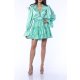 TGH ALL OVER RUFFLES CUT-OUT BACK MINI DRESS