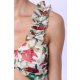 TGH FLORAL PRINT RUFFLES CROP TOP