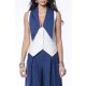 TGH LEISURE POINTED COLLAR VEST