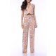 TGH LINO HIGH WAIST CROPPED POCKETS TROUSERS