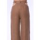 TGH LINO HIGH WAIST CROPPED POCKETS TROUSERS