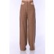 TGH LINO HIGH WAIST CROPPED POCKETS TROUSERS