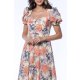 TGH LINO FLORAL HEAVEN BOHO MIDI DRESS