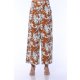 TGH LINO FLORAL PRINT CULOTTES PANTS