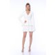 TGH ROCHIE MINI LIKE A LADY CU NASTURI BIJUTERIE