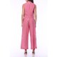 TGH LINO POINTED COLLAR STRIPES VEST BERRIES
