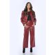 TGH PANTALONI DIN PIELE CRANBERRY CRUSH 