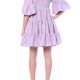 TGH LINO ROCHIE MINI BABY DOLL CU VOLANE SI MANECI SCURTE