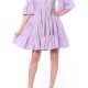 TGH LINO ROCHIE MINI BABY DOLL CU VOLANE SI MANECI SCURTE