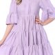 TGH LINO ROCHIE MINI BABY DOLL CU VOLANE SI MANECI SCURTE