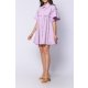 TGH LINO FANCIFUL RUFFLES &COLLAR LOOSE FIT MINI DRESS