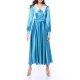 TGH ROCHIE MIDI DIN SATIN SPECTACULAR CU GULER MACRAME